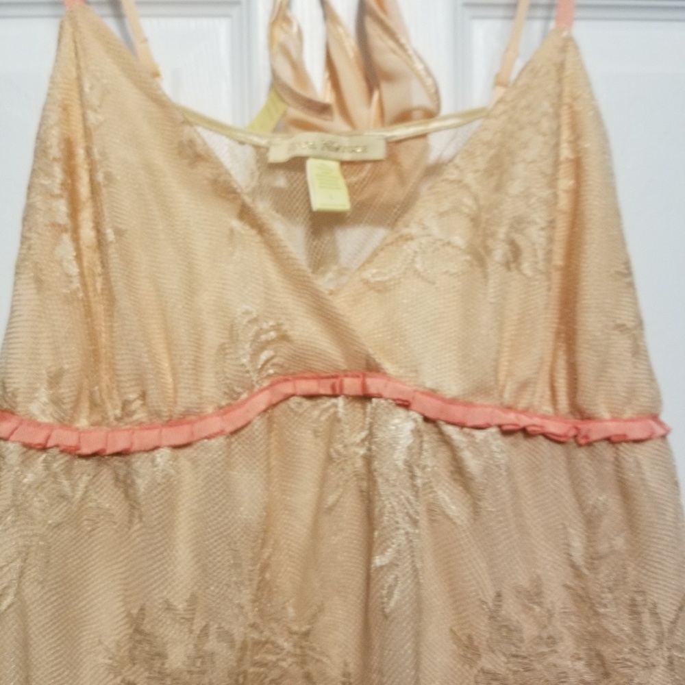 Flora Nikrooz Peach Nightie Set - Picture 3 of 3